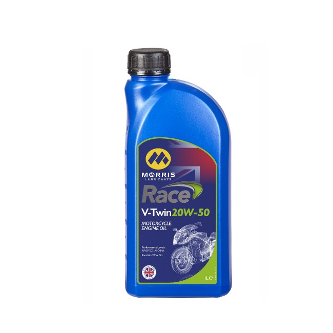 MORRIS Race V-Twin 20W-50 - 4 Stroke Motorcycle Engine Oil